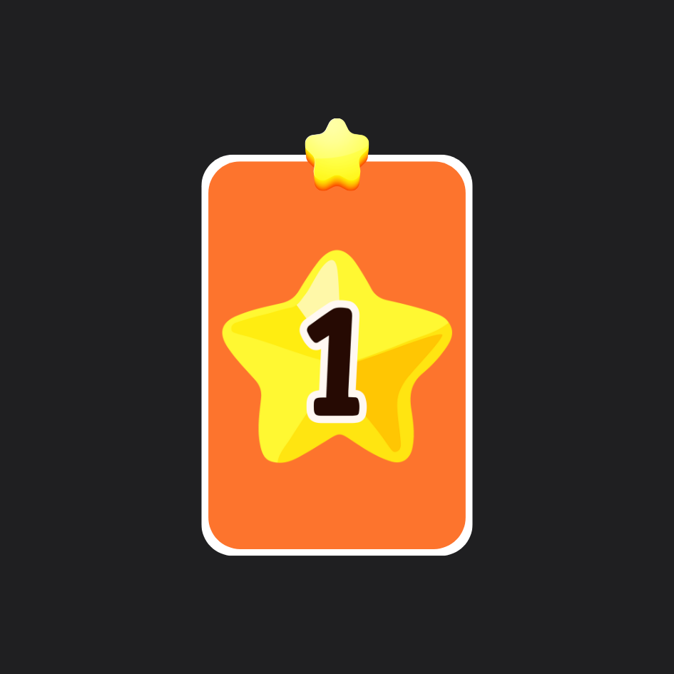 Monopoly Go 1 Star Stickers