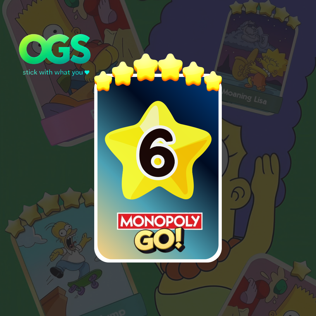 Monopoly Go 6 Star Stickers