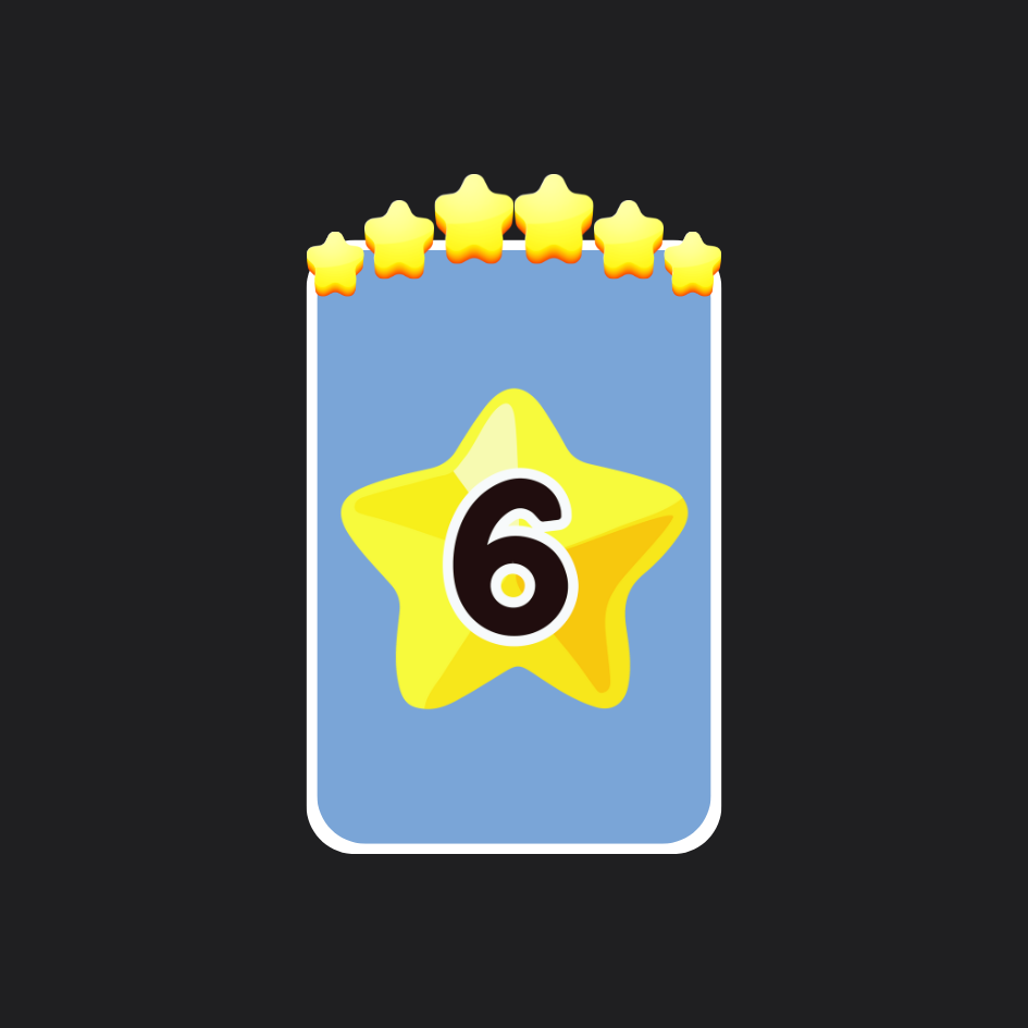 Monopoly Go 6 Star Stickers