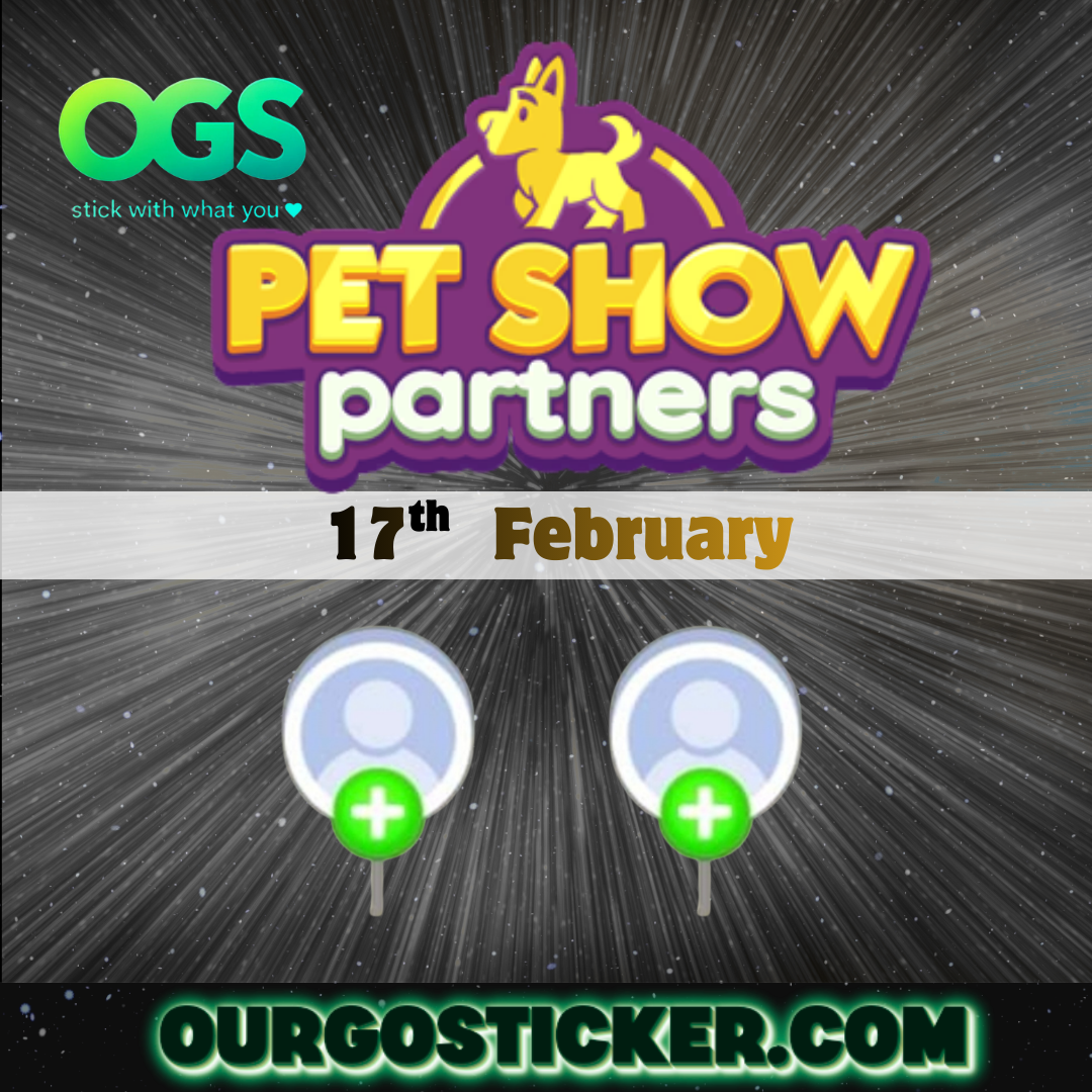 "17th/FEB" PET SHOW Partners Event x 2 slots