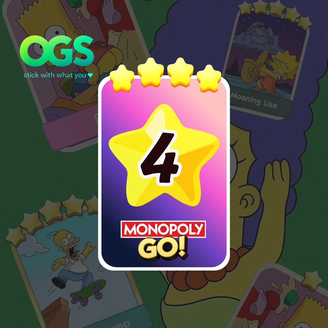 Monopoly Go 4 Star Stickers