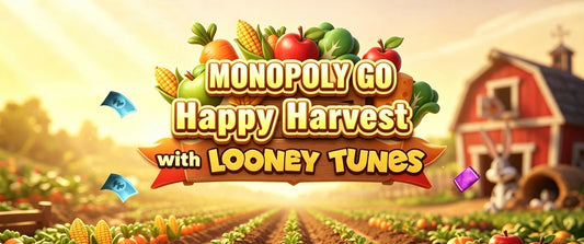 Monopoly GO Happy Harvest with Looney Tunes Album complete sticker list, rewards, Gold Stickers and Prestige Album guide