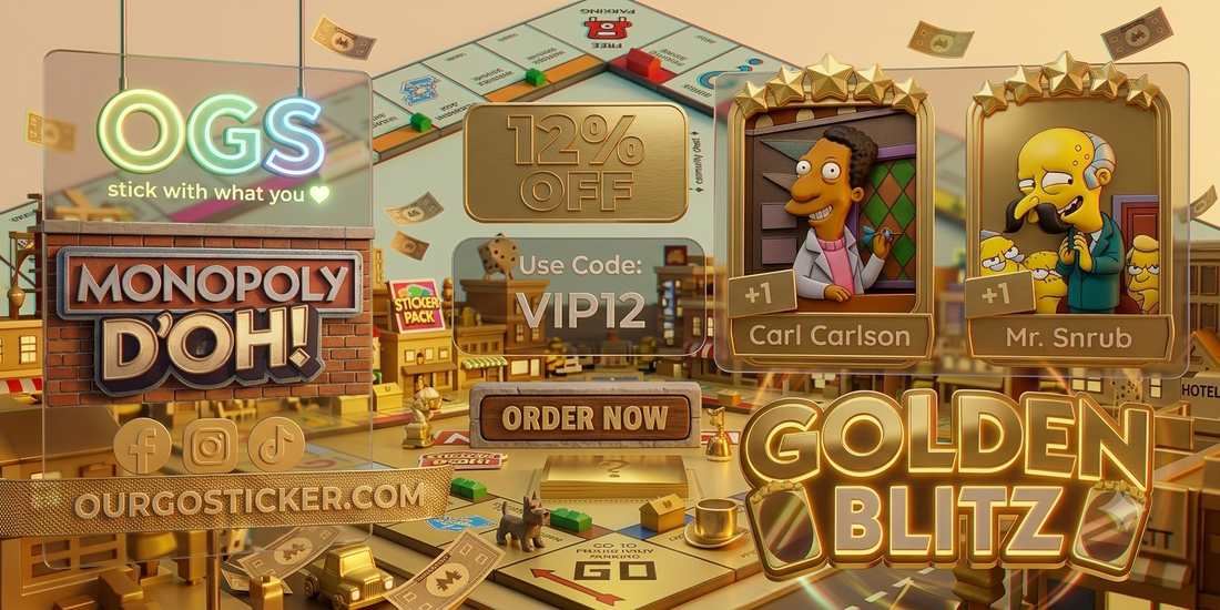 Monopoly GO Golden Blitz July 25–26: Trade Carl Carlson and Mr. Snrub