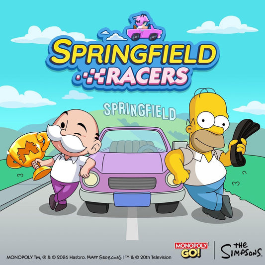 Monopoly Go June 3-7 Springfield Racers Schedule and Rewards: Only the 1st Place Winner Receives the New Board Token!