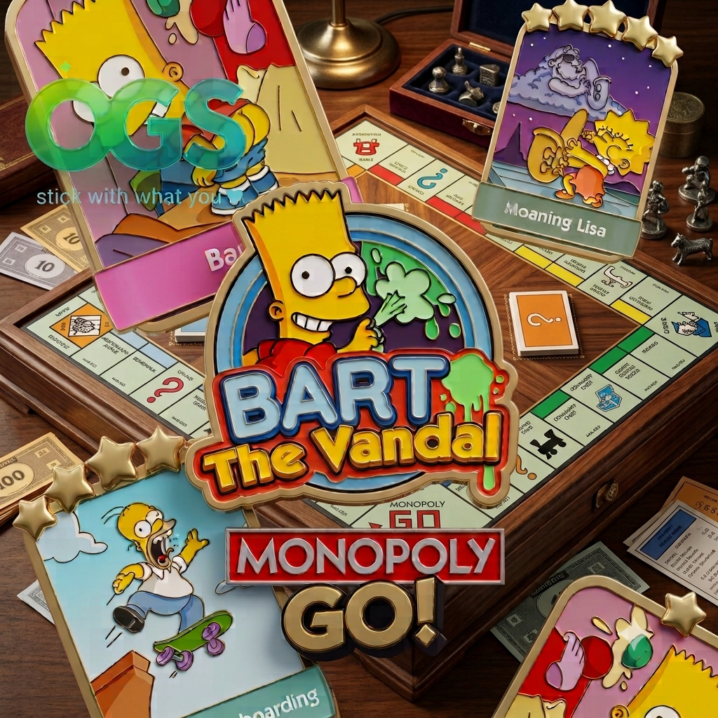 Monopoly GO x The Simpsons Finale: The Ultimate Guide to Bonus Episode Set 4 – Bart The Vandal | Don't Let the Last 9 Stickers Slip Away!