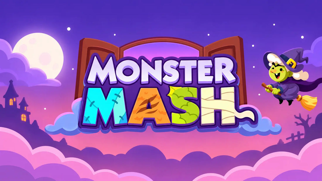Monopoly GO Monster Mash Album 22 Sets 198 Stickers and Rewards