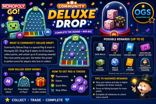 Monopoly GO Deluxe Drop guide with Peg-E tokens, rewards and gameplay tips