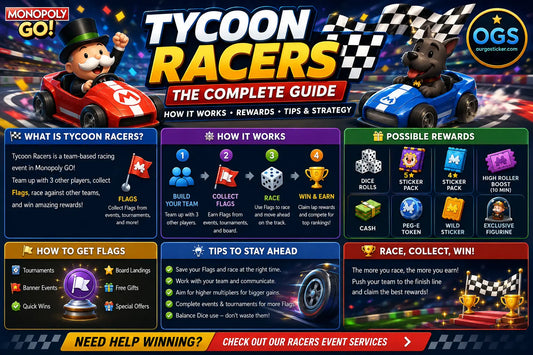 Monopoly GO Tycoon Racers guide with Flags, rewards and strategy tips