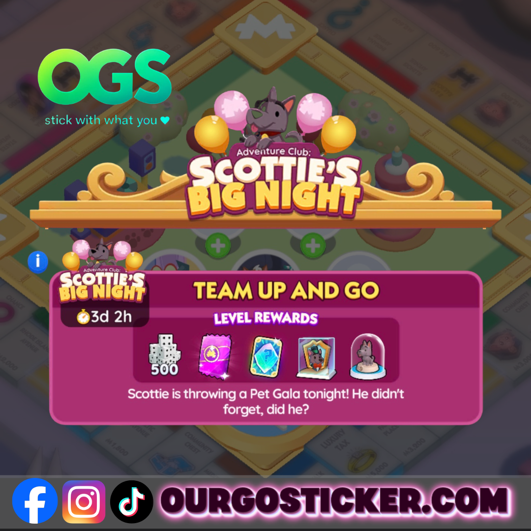 Monopoly Go Adventure Club Event