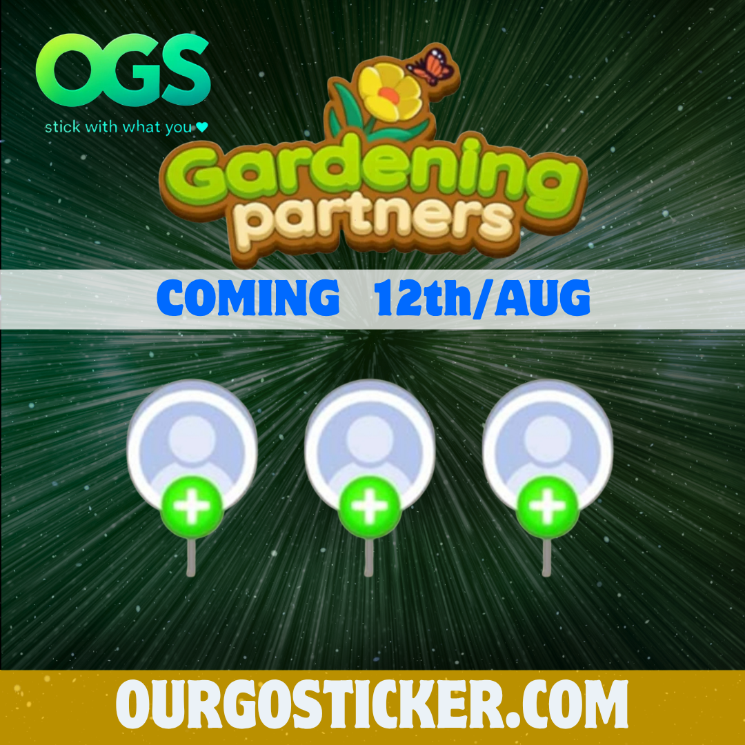 "12th/AUG" GARDENING Partners Event x 3 slots