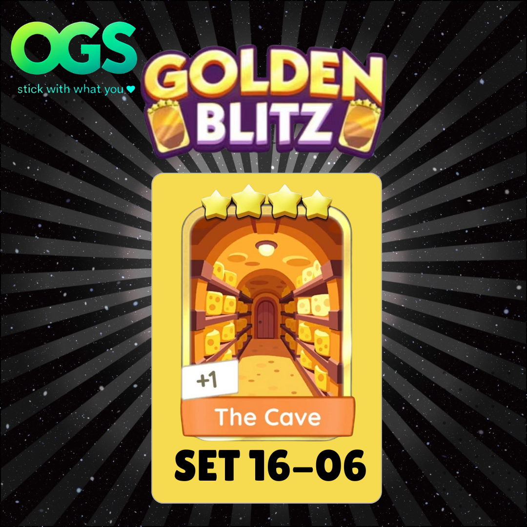 [29th/Sept]  The Cave Set 16-6 4 Star Gold Sticker