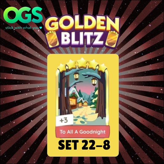 [PRE ORDER] To All A Goodnight Set 22-8 5 Star Gold Sticker