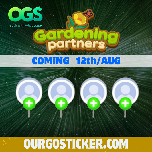 "12th/AUG" GARDENING Partners Event x 4 slots