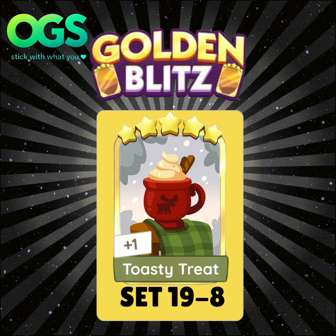 [Pre Order] Toasty Treat Set 19-8 5 Star Gold Sticker
