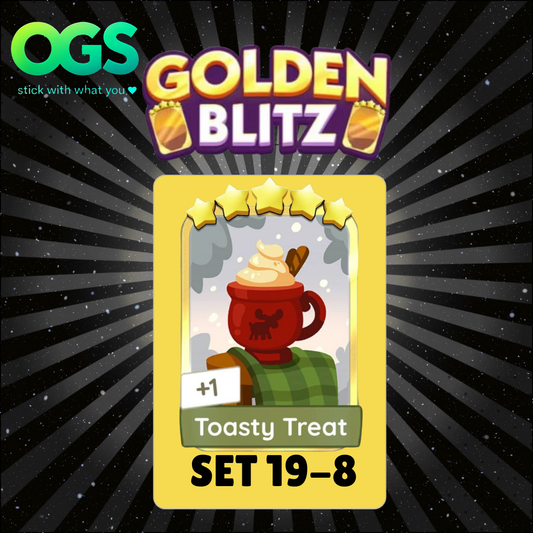 [Pre Order] Toasty Treat Set 19-8 5 Star Gold Sticker