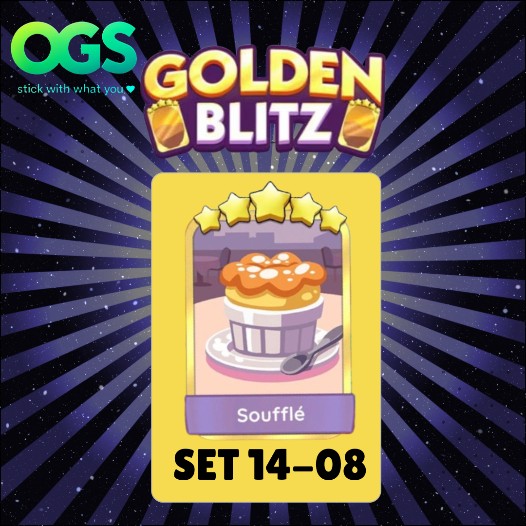 [14th/OCT] Souffle Set 14-8 5 Star Gold Sticker