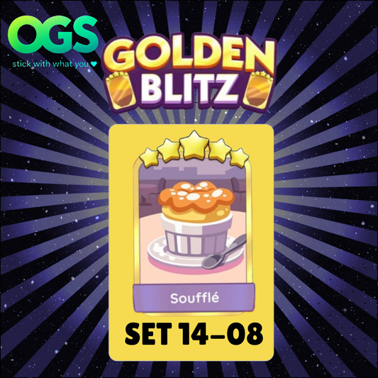 [14th/OCT] Souffle Set 14-8 5 Star Gold Sticker