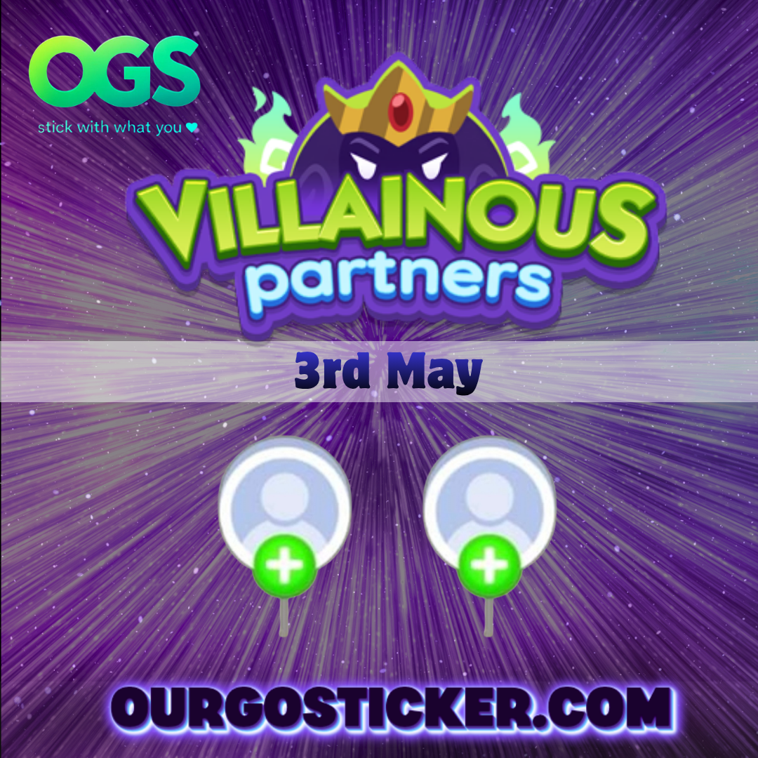 "3rd/May" Villainous Partners Event x 2 slots