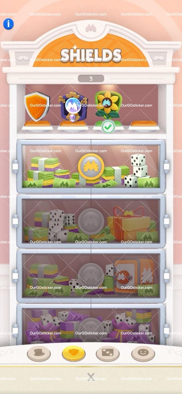 [Pre Made Account]Monopoly Go Account Sale  Level:10121  Dice:205000