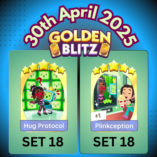 [30th/April] Golden Blitz 'Hug Protocol & Plinkception'