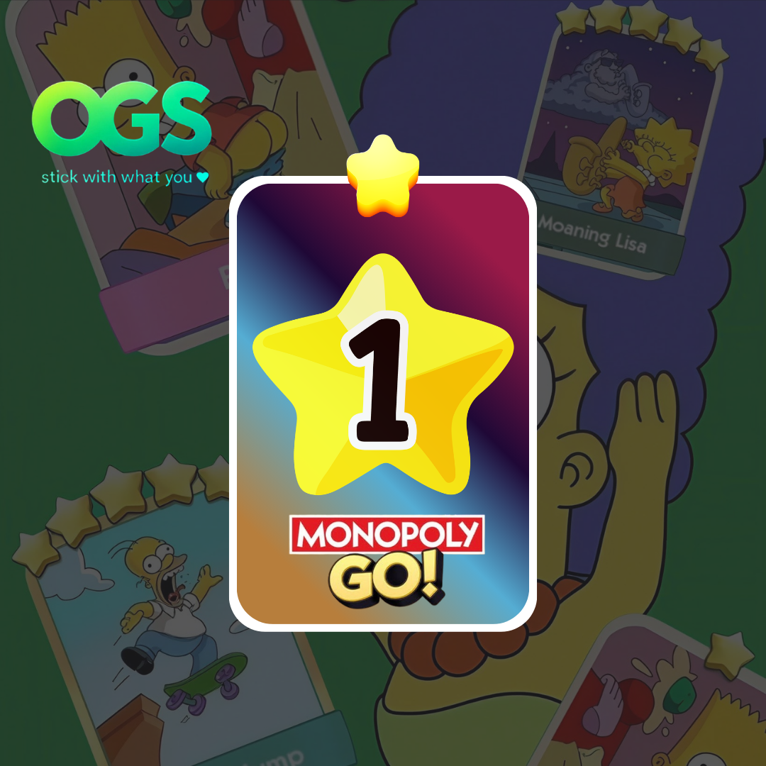 Monopoly Go 1 Star Stickers