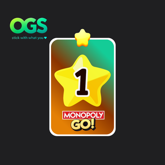 Monopoly Go 1 Star Stickers