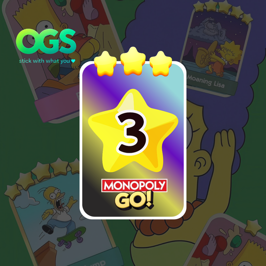 Monopoly Go 3 Star Stickers