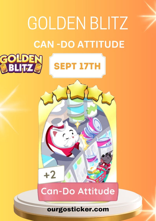 [Pre Order 17/Sep] Golden Blitz 5 Star Set 23-Can-Do Attitude