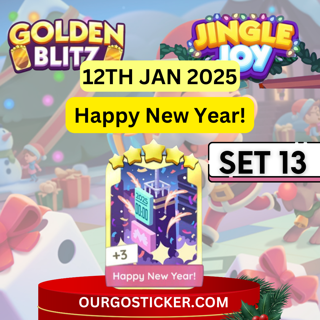 12th/Jan Golden Blitz Set 13-Happy New Year!