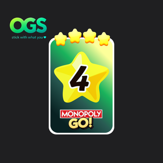 Monopoly Go 4 Star Stickers