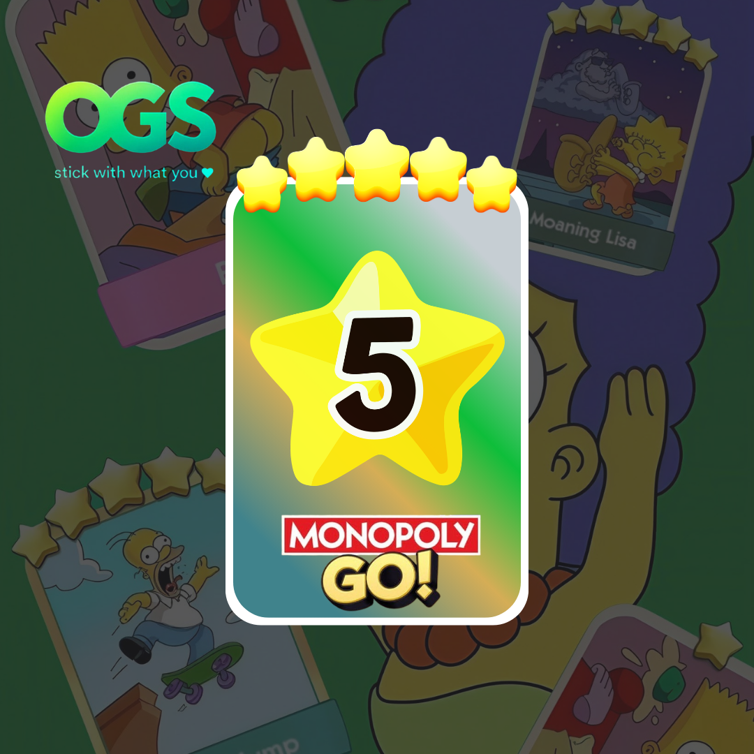 Monopoly Go 5 Star Stickers