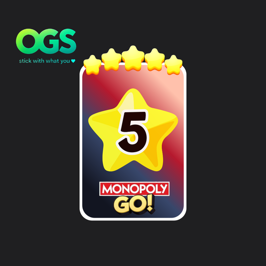 Monopoly Go 5 Star Stickers