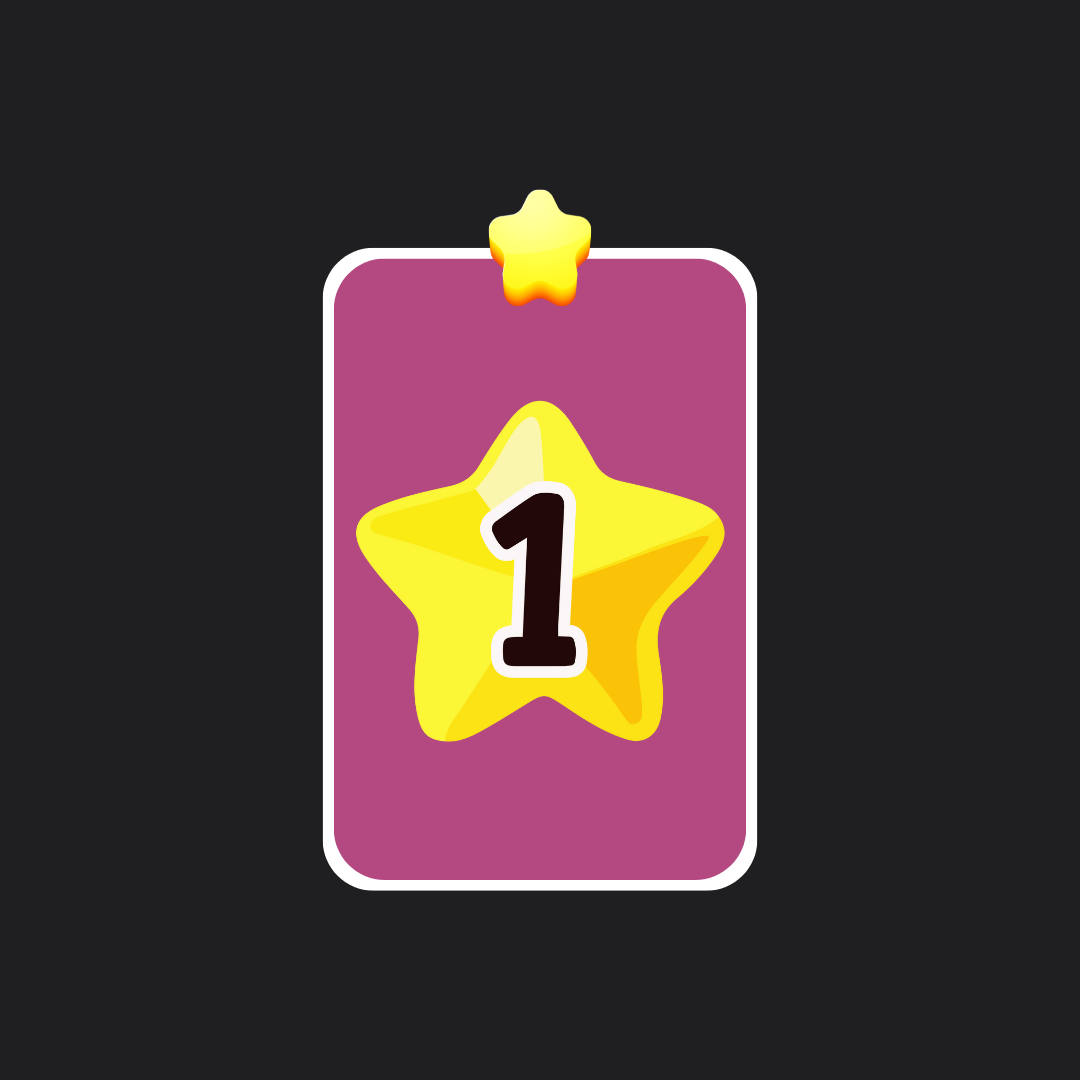 Monopoly Go 1 Star Stickers