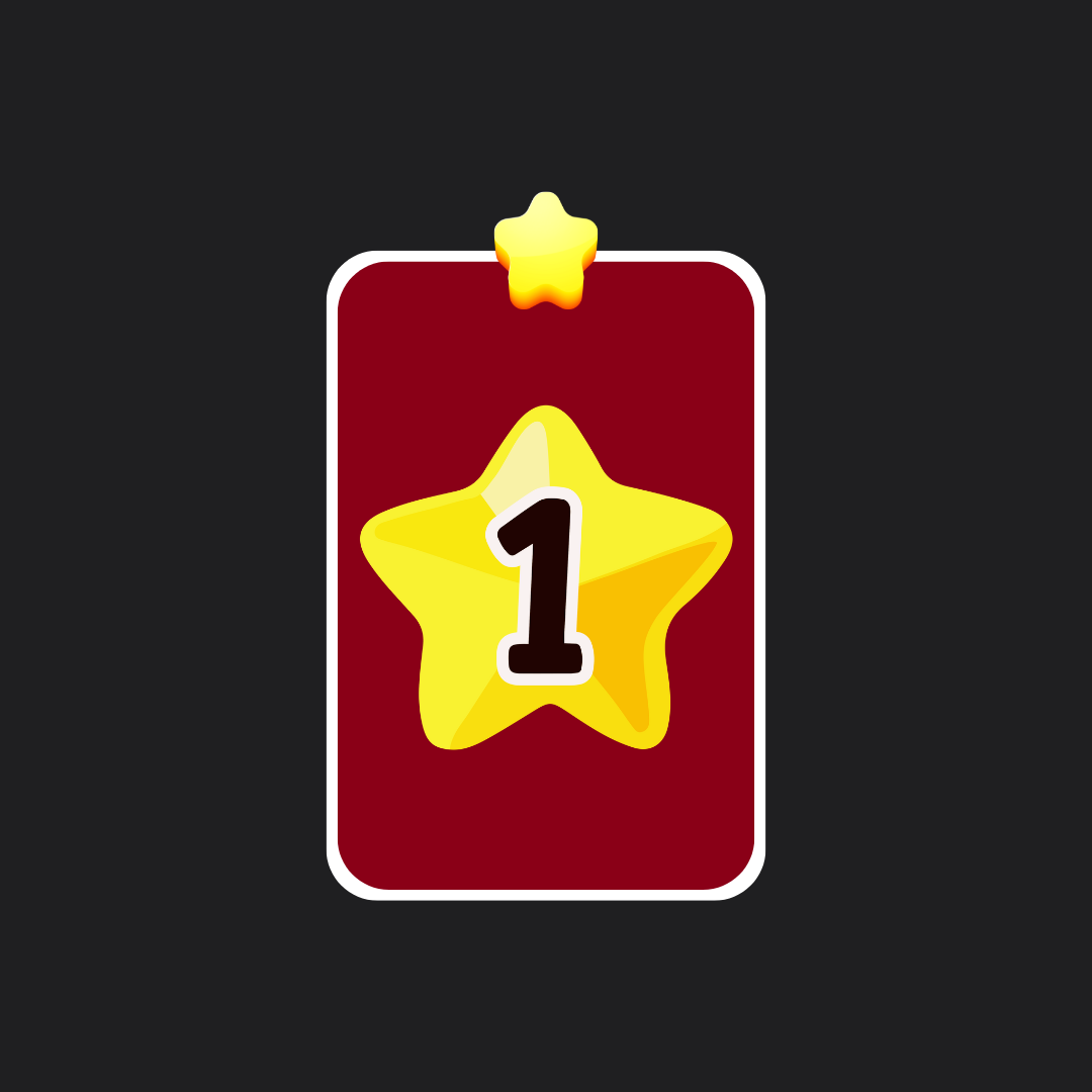 Monopoly Go 1 Star Stickers