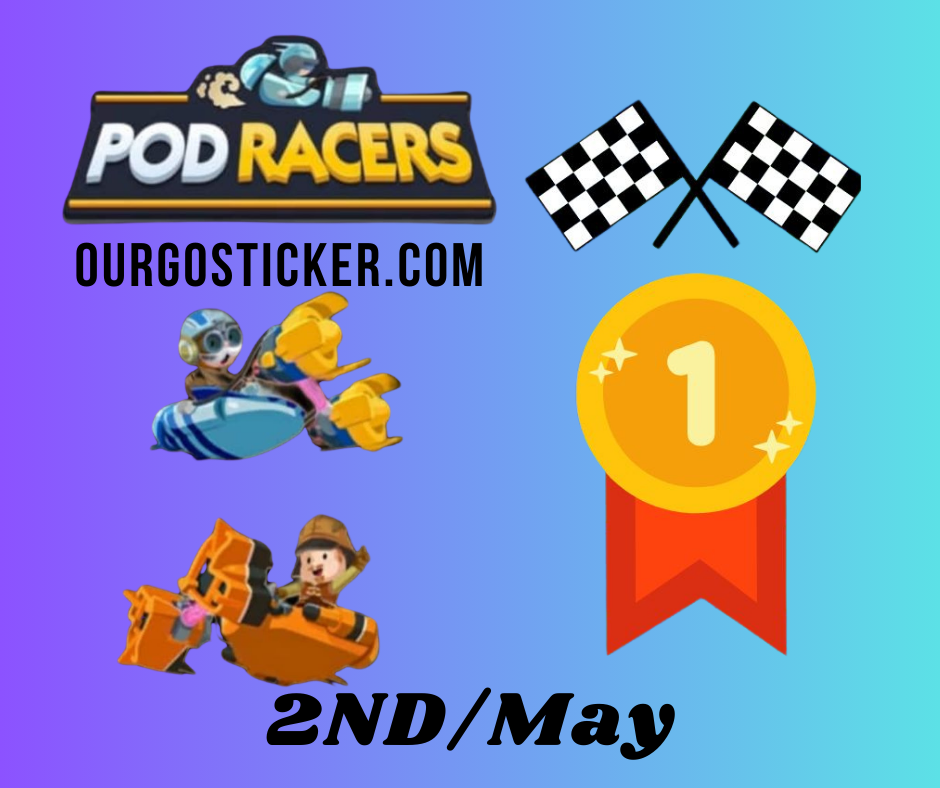 [2nd/May] Guaranteed #1st -POD Racers Event x 3 Slots