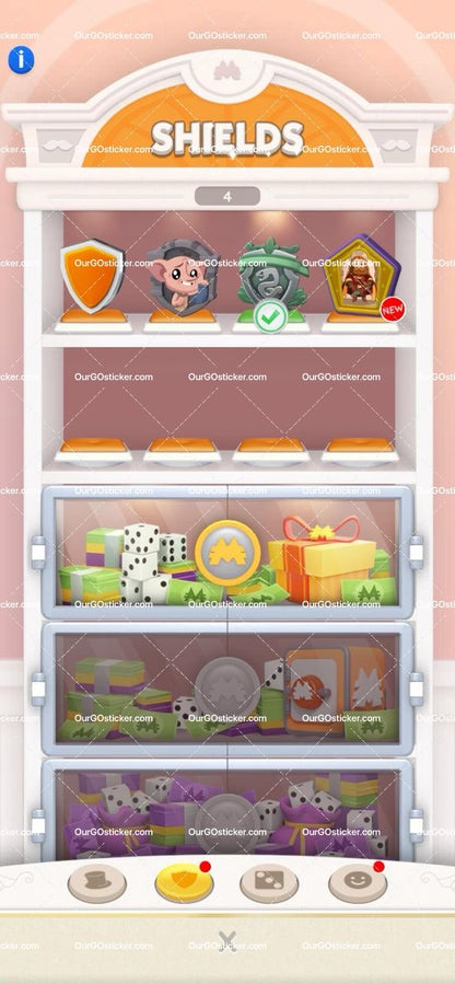 [Pre Made Account]Monopoly Go Account Sale  Level:217  Dice:141000