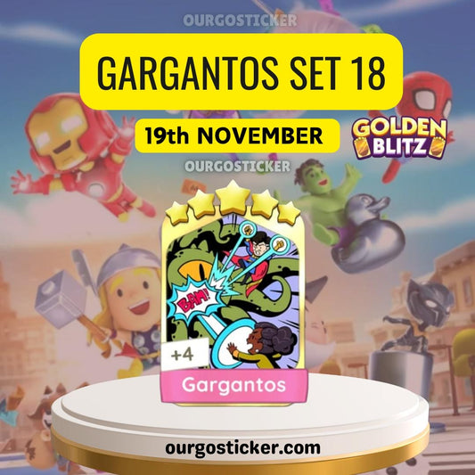 Golden Blitz 5 Star Gargantos-Set 18