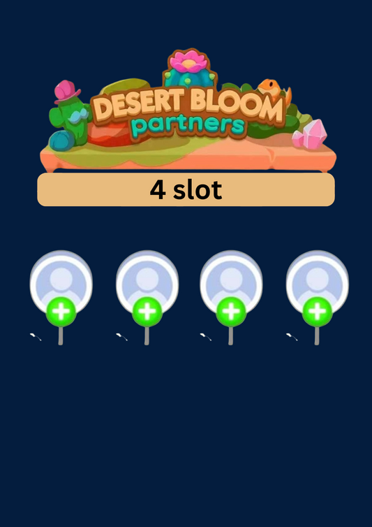 [Pre Order 19/Sep] Desert Bloom Partner Event Slot x 4