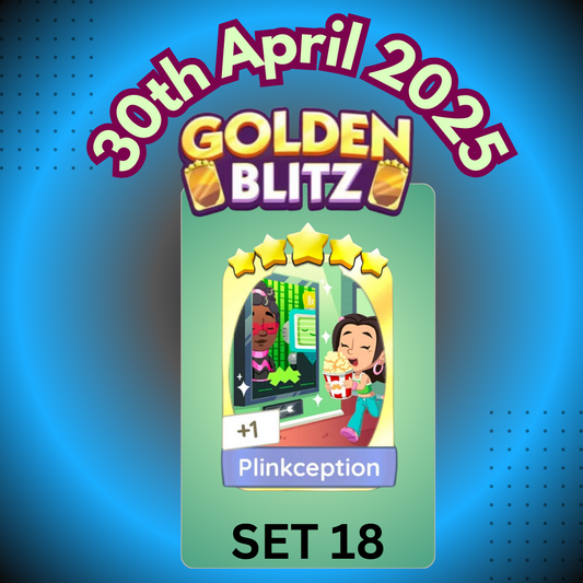 [30th/April] Golden Blitz 'Plinkception' Set 18-09