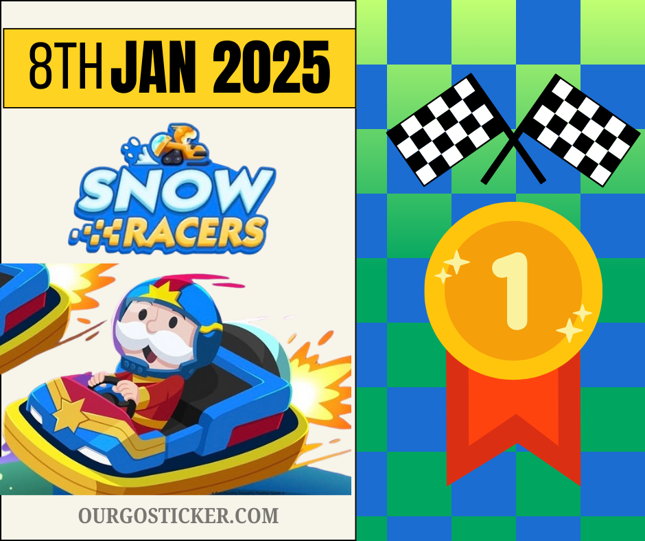 [8th/JAN] Guaranteed #1st -SNOW Racers Event x 3 Slots