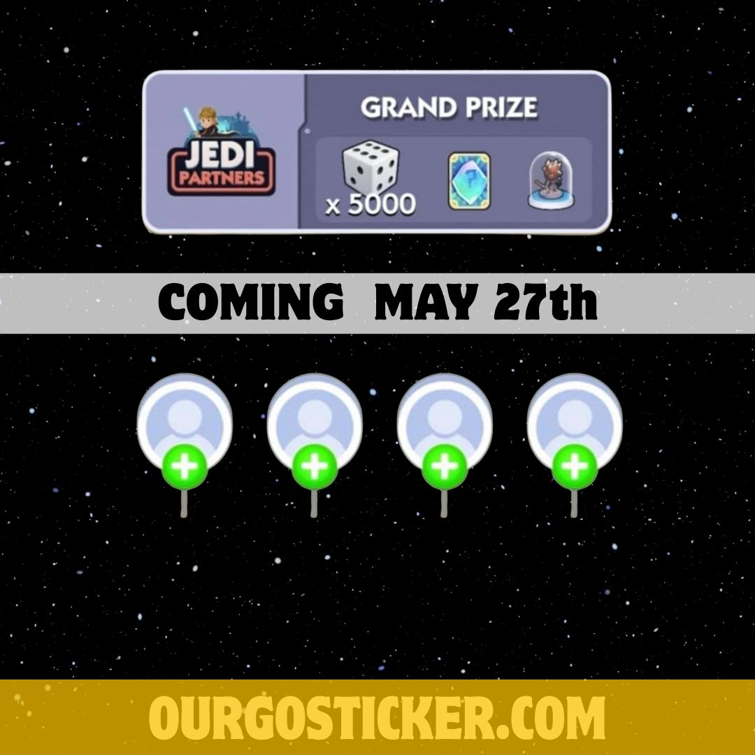 "27th/MAY" JEDI Partner Event x 4 slots
