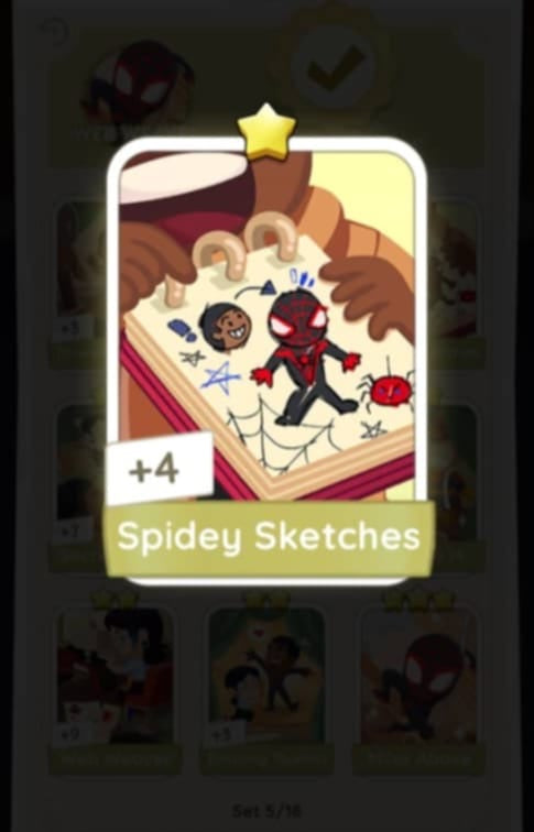 Spidey Sketches 1 Star-Set 05-3