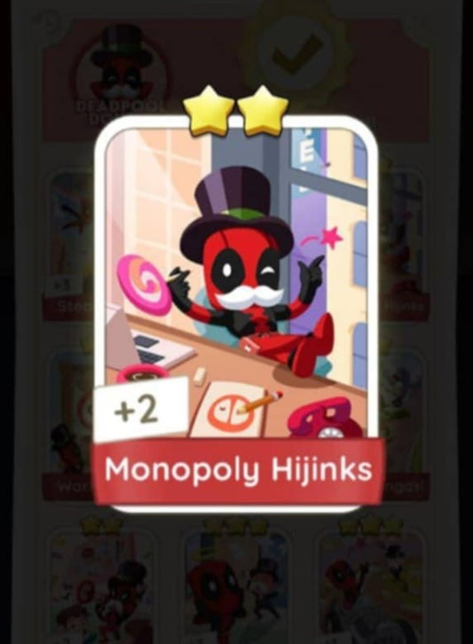 Monopoly Hijinks 2 Star-Set 06-3