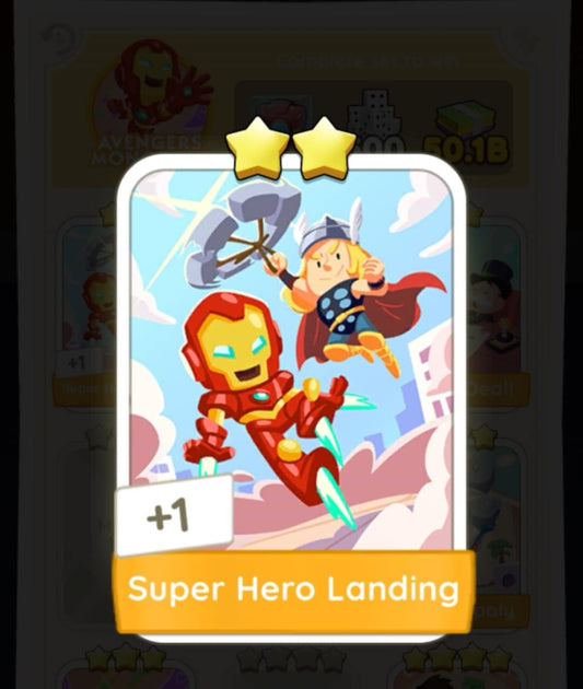 Super Hero Landing 2 Star-Set 10-1