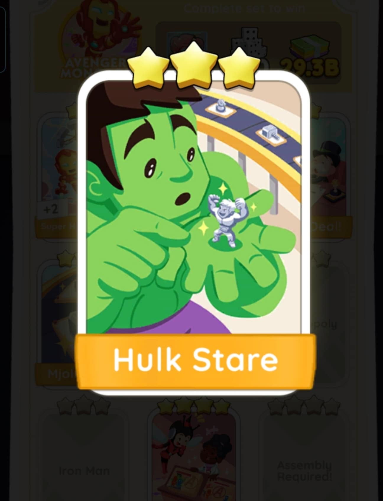 Hulk Stare 3 Star-Set 10-5