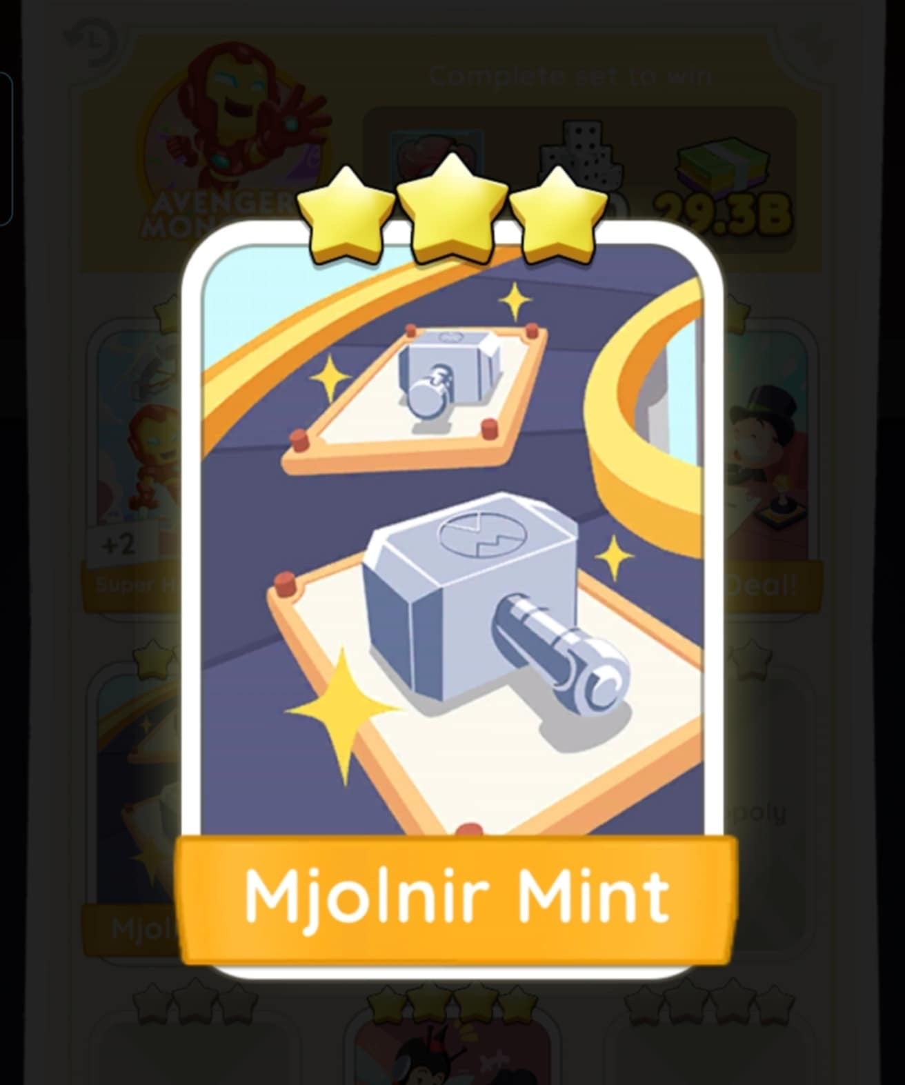 Mjolnir Mint 3 Star-Set 10-4