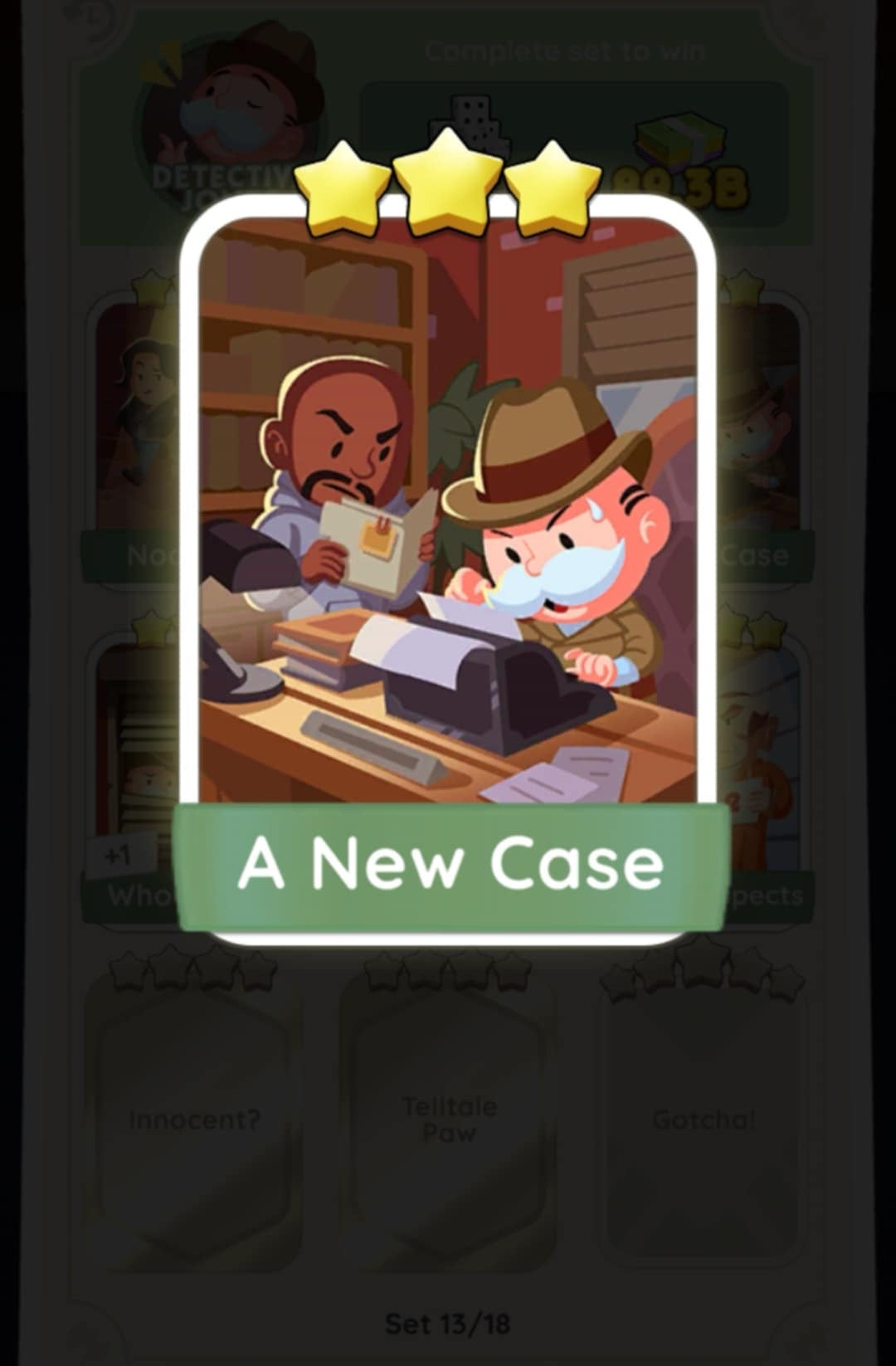 A New Case 3 Star-Set 13-3