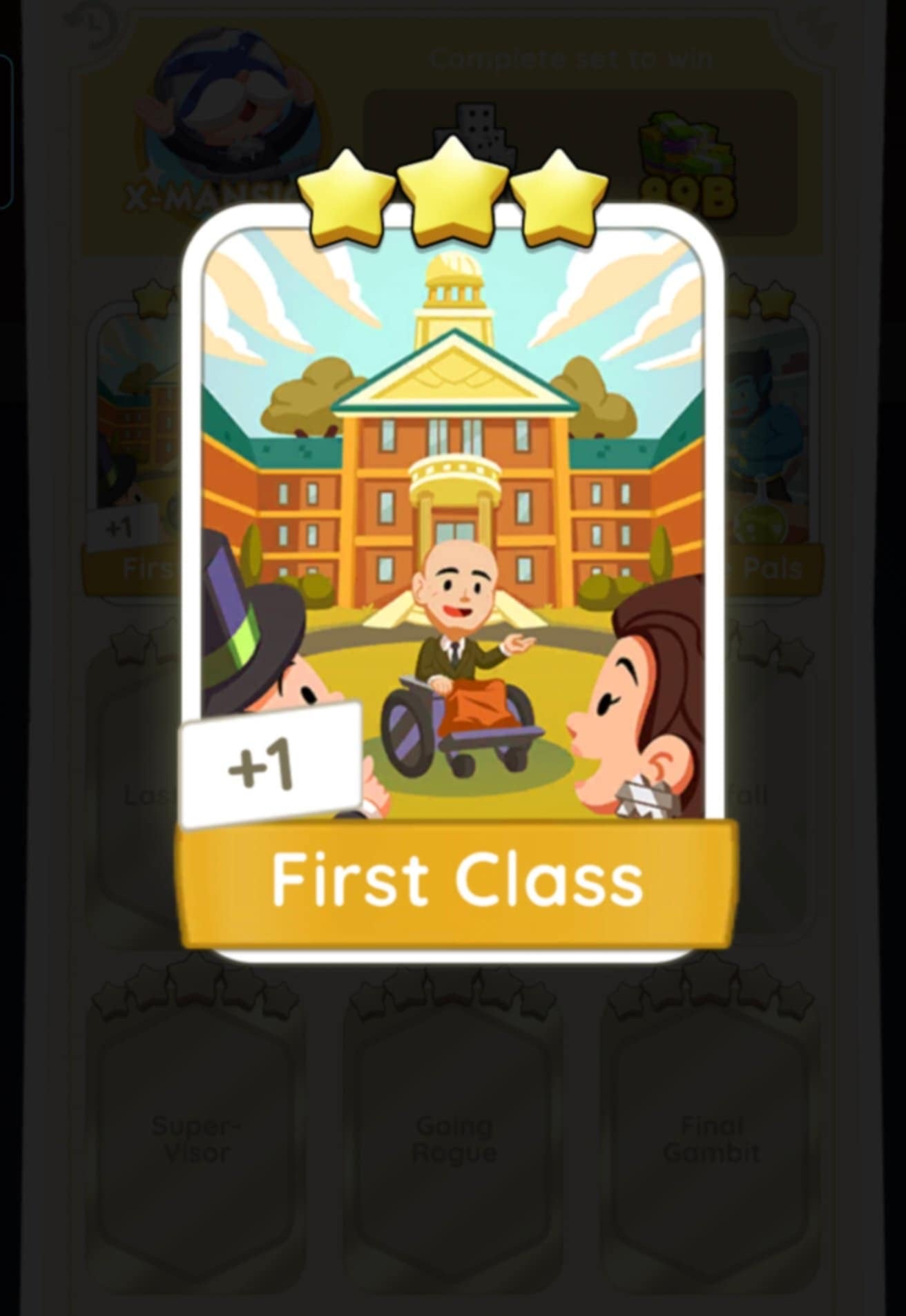 First Class 3 Star-Set 17-1