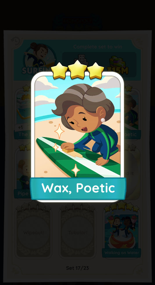 3 star - Wax,Poetic - S17