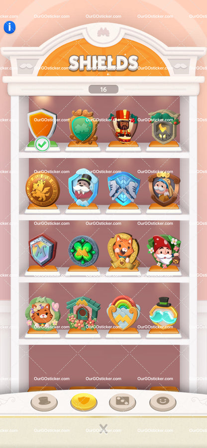 [Pre Made Account]Monopoly Go Account Sale  Level:1081  Dice:396000